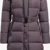 Khujo Manteaux Dhiver Manteau D’hiver HAZELLE Femme Mauve