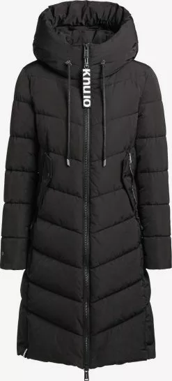 Khujo Manteaux Dhiver Manteau D’hiver Klayd Femme Noir