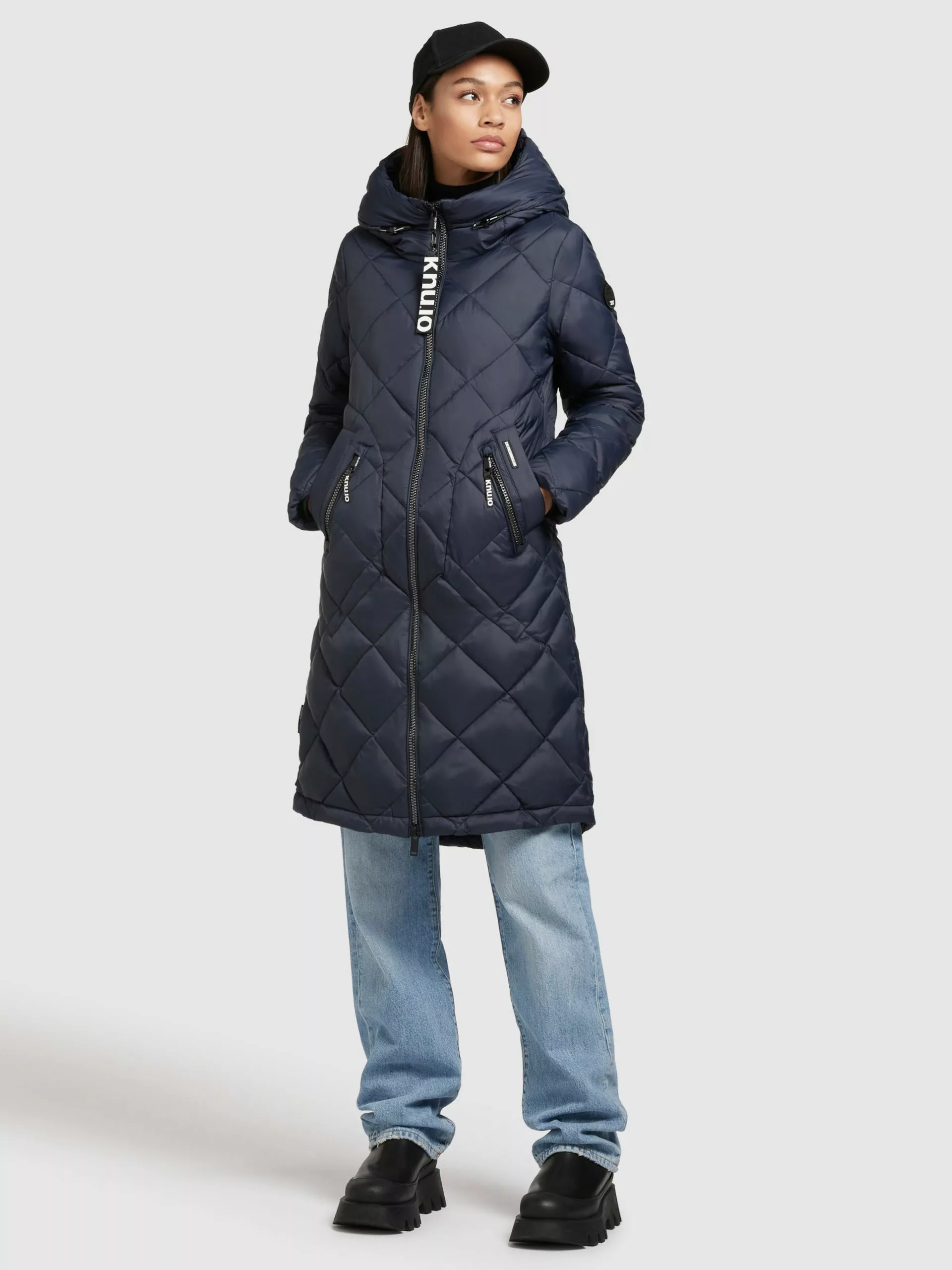 Khujo Manteaux De Mi-saison Manteau Mi-saison Zarita Femme Bleu Foncé 5 Khujo Manteaux De Mi-saison Manteau Mi-saison Zarita Femme Bleu Foncé – Image 3