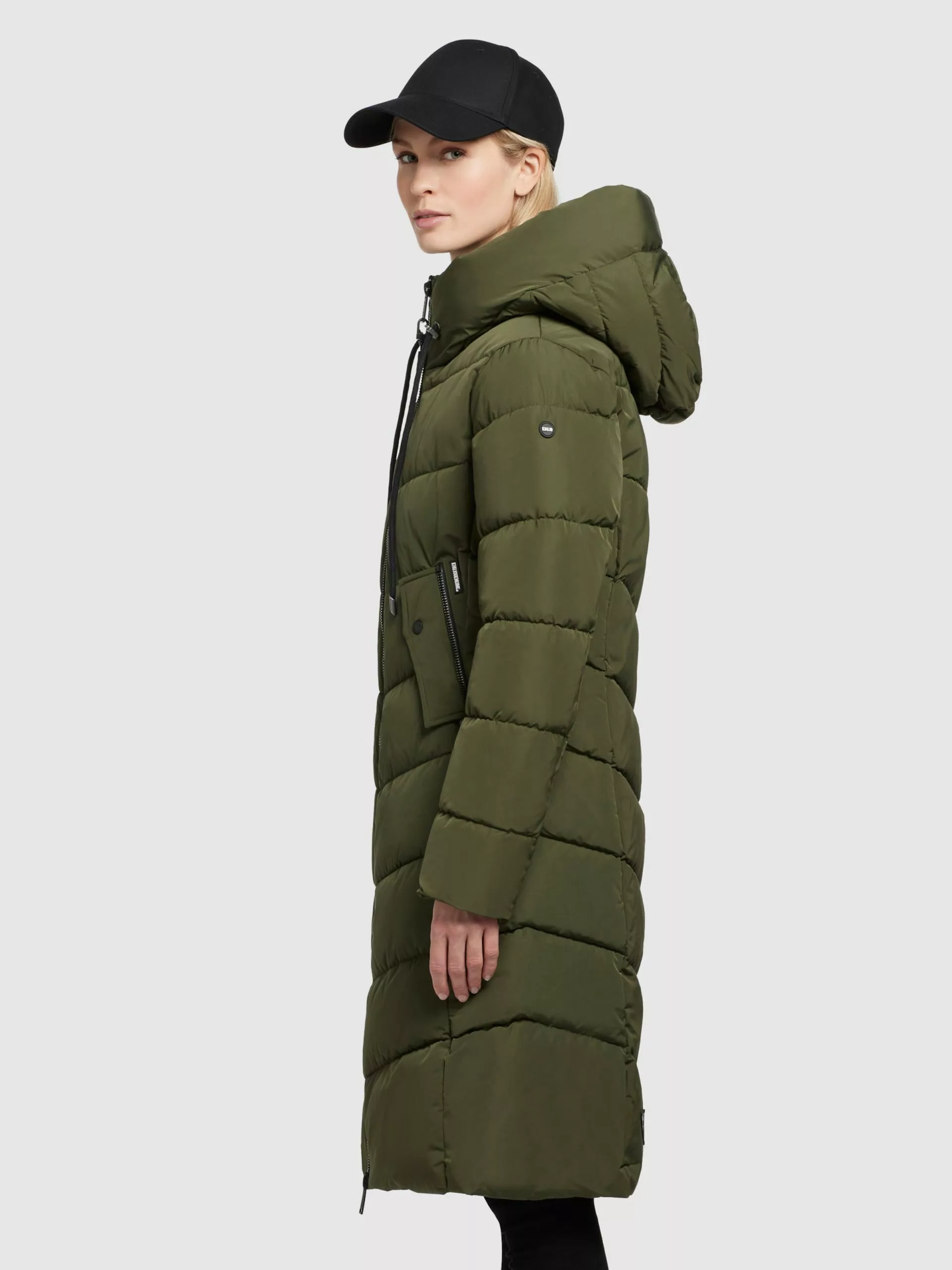 Khujo Manteaux De Mi-saison Manteau Mi-saison Klayd Femme Olive 7 Khujo Manteaux De Mi-saison Manteau Mi-saison Klayd Femme Olive – Image 5