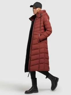 Khujo Manteaux Dhiver Manteau D’hiver Ingram Femme Rouge Rouille -Magasin D'usine Khujo a3c13c03c2b0926d50fff070382b112e