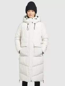 Khujo Manteaux Dhiver Manteau D’hiver Elvita Femme Blanc Cassé -Magasin D'usine Khujo a4a3740162992b5a544bec2dc20bb48f