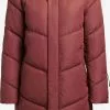 Khujo Manteaux Dhiver Manteau D’hiver Torino 3 Femme Rouge Rouille