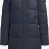 Khujo Manteaux Dhiver Manteau D’hiver TIONE Femme Bleu Marine