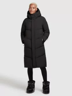 Khujo Manteaux Dhiver Manteau D’hiver Torino2 Femme Noir -Magasin D'usine Khujo a800a92d8cd7c778a63d8931e2312cd3