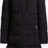 Khujo Manteaux Dhiver Manteau D’hiver Rugg Femme Noir