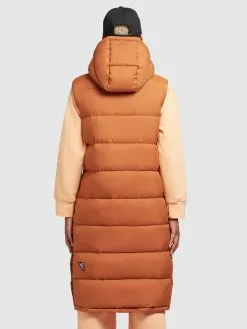 Khujo Vestes Sans Manches Gilet Magneta Femme Orange -Magasin D'usine Khujo a9de53707c34ac60104fc92827140b3e