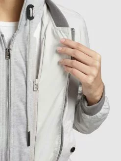 Khujo Vestes De Mi-saison Veste Mi-saison Persee Femme Blanc -Magasin D'usine Khujo aa43a75db80b8c28b286a0a6fc93fc64