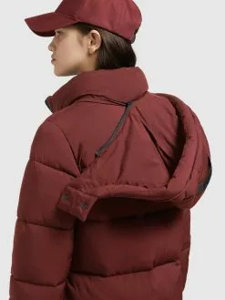 Khujo Manteaux Dhiver Manteau D’hiver EMORIA MATT Femme Lie De Vin -Magasin D'usine Khujo aa66fc9bea8d815ab896c71784e4dd4c