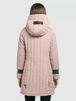 Khujo Manteaux De Mi-saison Manteau Mi-saison Jerry Femme Rose Ancienne -Magasin D'usine Khujo aa898043d6121a95afb2d13081a5062c