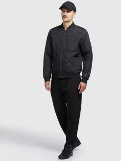 Khujo Vestes De Mi-saison Veste Mi-saison Carlson Homme Noir -Magasin D'usine Khujo ae4f4d1155f7f6ec5e11605df318c831
