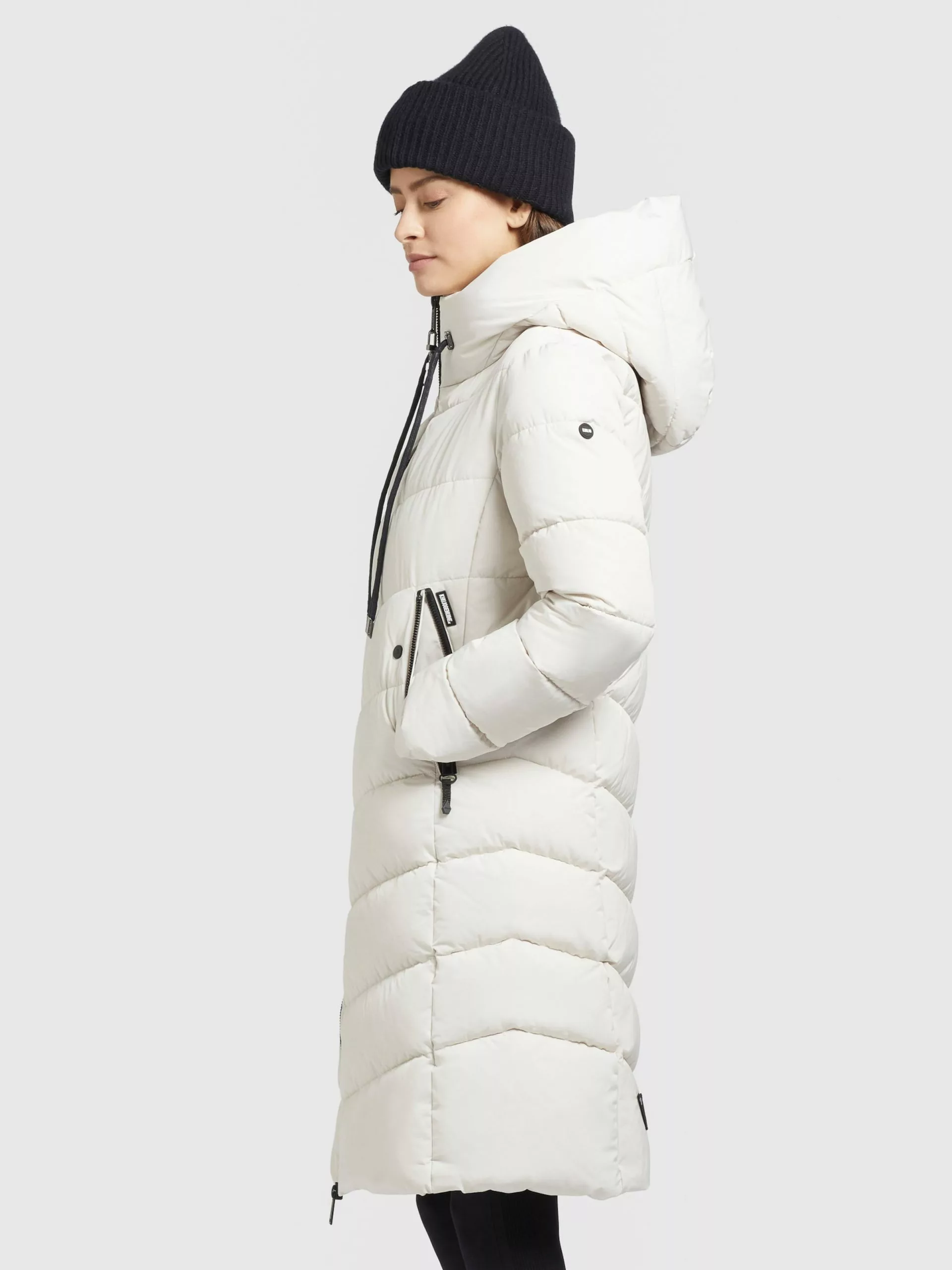 Khujo Manteaux De Mi-saison Manteau Mi-saison Klayd Femme Blanc Cassé 7 Khujo Manteaux De Mi-saison Manteau Mi-saison Klayd Femme Blanc Cassé – Image 5