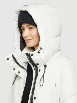 Khujo Manteaux Dhiver Manteau D’hiver Elvita Femme Blanc Cassé -Magasin D'usine Khujo b191c5ddcd3cf0594cbd83cde60ec873