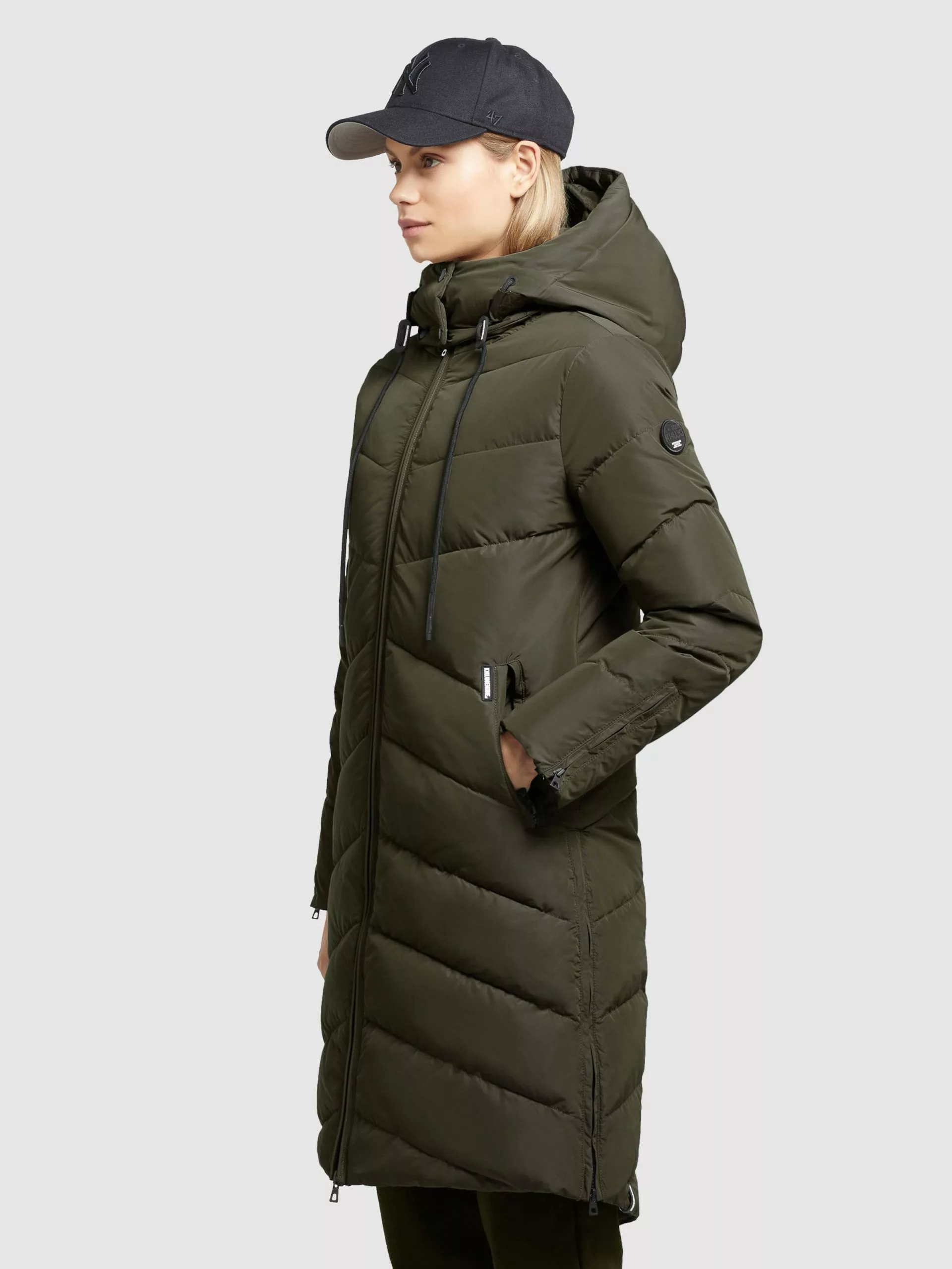 Khujo Manteaux Dhiver Manteau D’hiver Huba Femme Vert Foncé 7 Khujo Manteaux Dhiver Manteau D’hiver Huba Femme Vert Foncé – Image 5