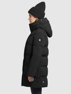 Khujo Manteaux Courts Manteau D’hiver Wente Femme Noir -Magasin D'usine Khujo b2376a5b7c48b2f2f4ef4da0d2f2a627