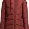 Khujo Manteaux Dhiver Manteau D’hiver Huba Femme Rouge Carmin -Magasin D'usine Khujo b48830a8244a98b2eca1bcf2b6be5dba
