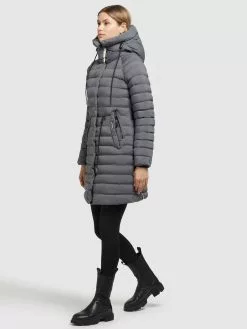 Khujo Manteaux Dhiver Manteau D’hiver Niana Femme Anthracite -Magasin D'usine Khujo b50b4ead99005d37fc3db006cc1b13e6