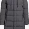 Khujo Manteaux Dhiver Manteau D’hiver Gamber Femme Anthracite