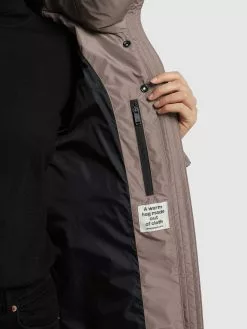 Khujo Vestes Dhiver Veste D’hiver Jordis 4 Femme Taupe -Magasin D'usine Khujo b594a82bc8a43e98545afbd1724cf34a