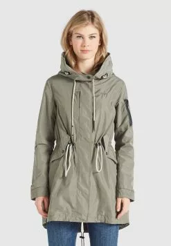 Khujo Parkas Parka Mi-saison CATHARINA Femme Kaki 11 Khujo Parkas Parka Mi-saison CATHARINA Femme Kaki -Magasin D'usine Khujo b639889701dc40fcb7af6e2a5085b9b0