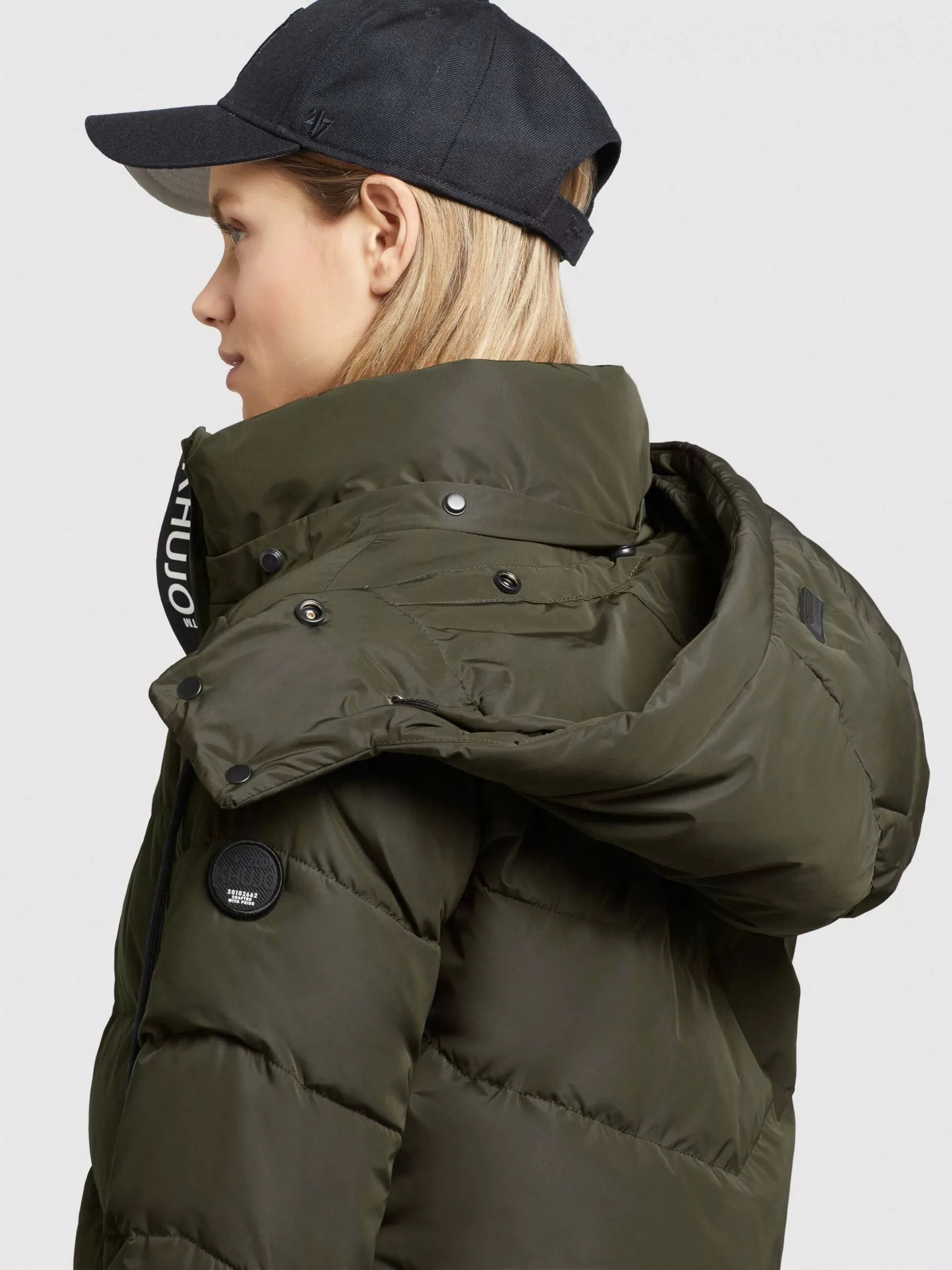 Khujo Manteaux Dhiver Manteau D’hiver Huba Femme Vert Foncé 10 Khujo Manteaux Dhiver Manteau D’hiver Huba Femme Vert Foncé – Image 8