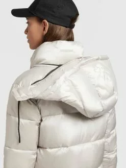 Khujo Vestes Dhiver Veste D’hiver Evona Femme Blanc Perle -Magasin D'usine Khujo b8eb8c7e07590fe804b8e24d90110f76