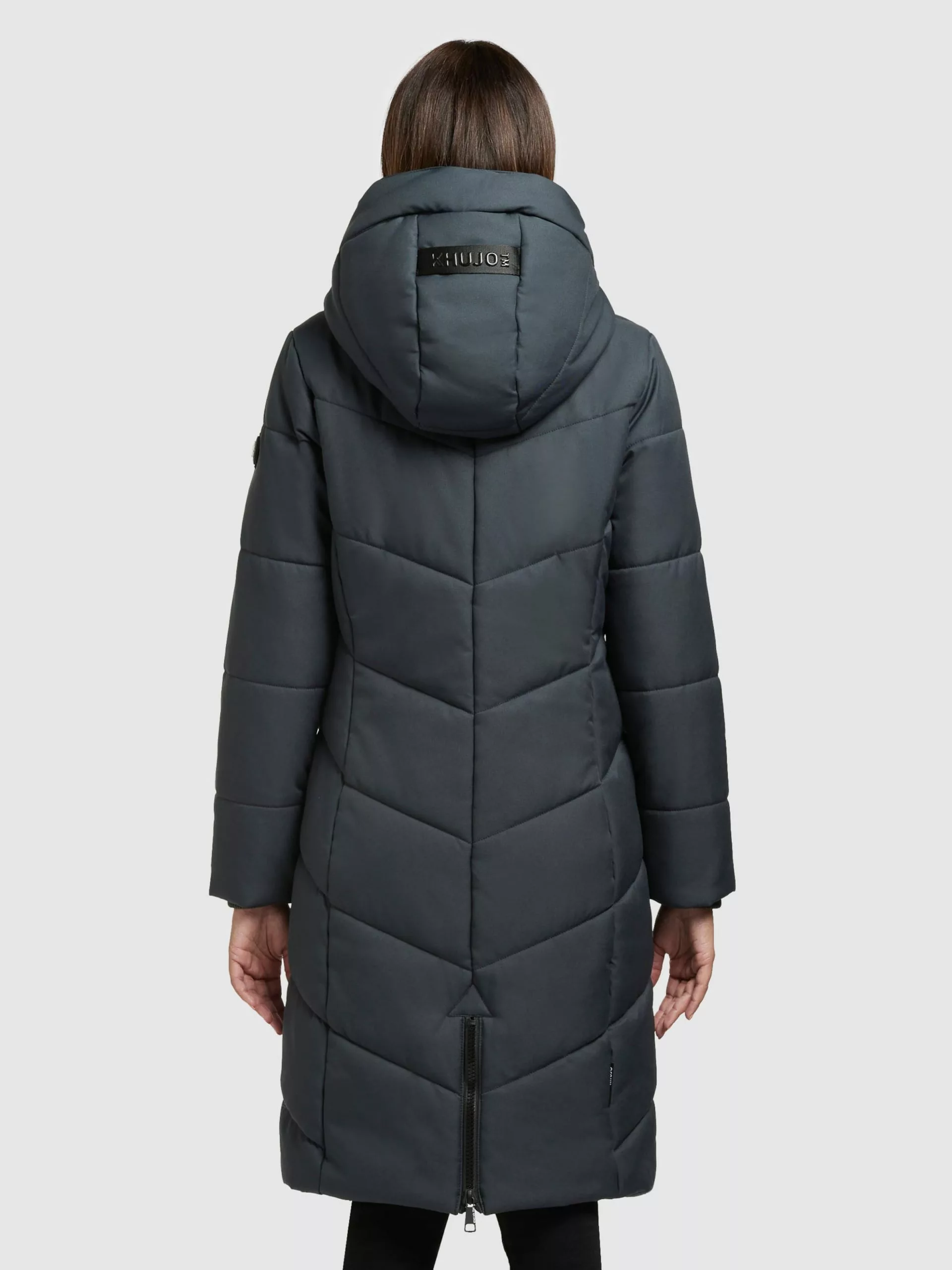 Khujo Manteaux Dhiver Manteau D’hiver Aribay Femme Bleu Nuit 6 Khujo Manteaux Dhiver Manteau D’hiver Aribay Femme Bleu Nuit – Image 4