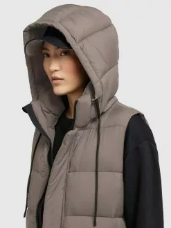 Khujo Vestes Sans Manches Gilet Tourin Femme Marron 16 Khujo Vestes Sans Manches Gilet Tourin Femme Marron -Magasin D'usine Khujo b9903b61ece1202e739c706158b68c69