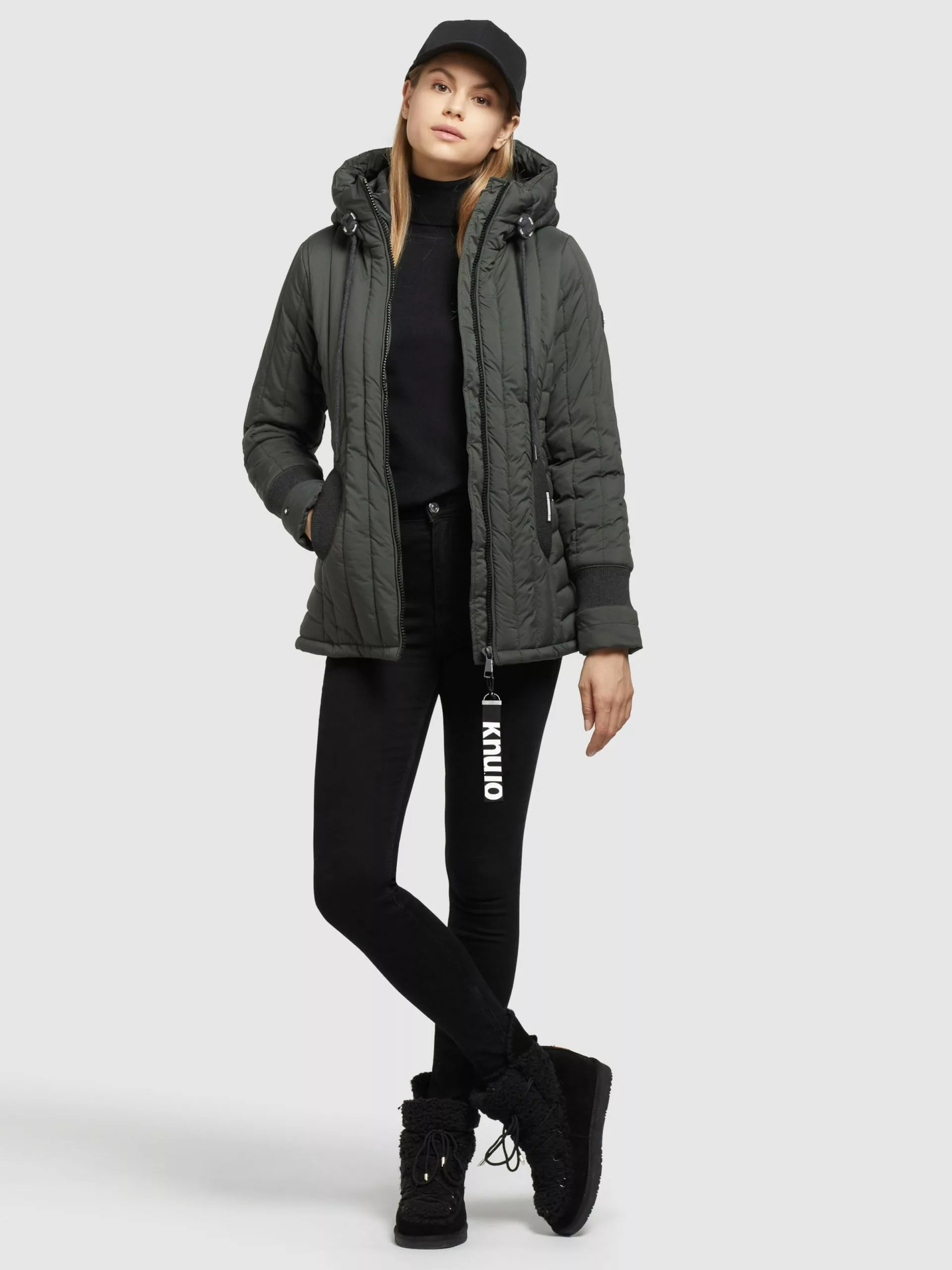 Khujo Vestes Dhiver Veste D’hiver Tweety Femme Olive 4 Khujo Vestes Dhiver Veste D’hiver Tweety Femme Olive – Image 2