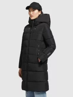 Khujo Manteaux Dhiver Manteau D’hiver Jilias Femme Noir -Magasin D'usine Khujo bb965d570228915e9492ee8cd64e90c0