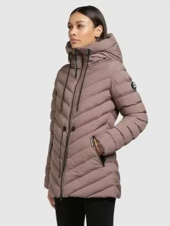 Khujo Vestes De Mi-saison Veste Mi-saison Noomi Femme Rose Ancienne -Magasin D'usine Khujo bbb3c1ce0f6eea558740851ee2487489