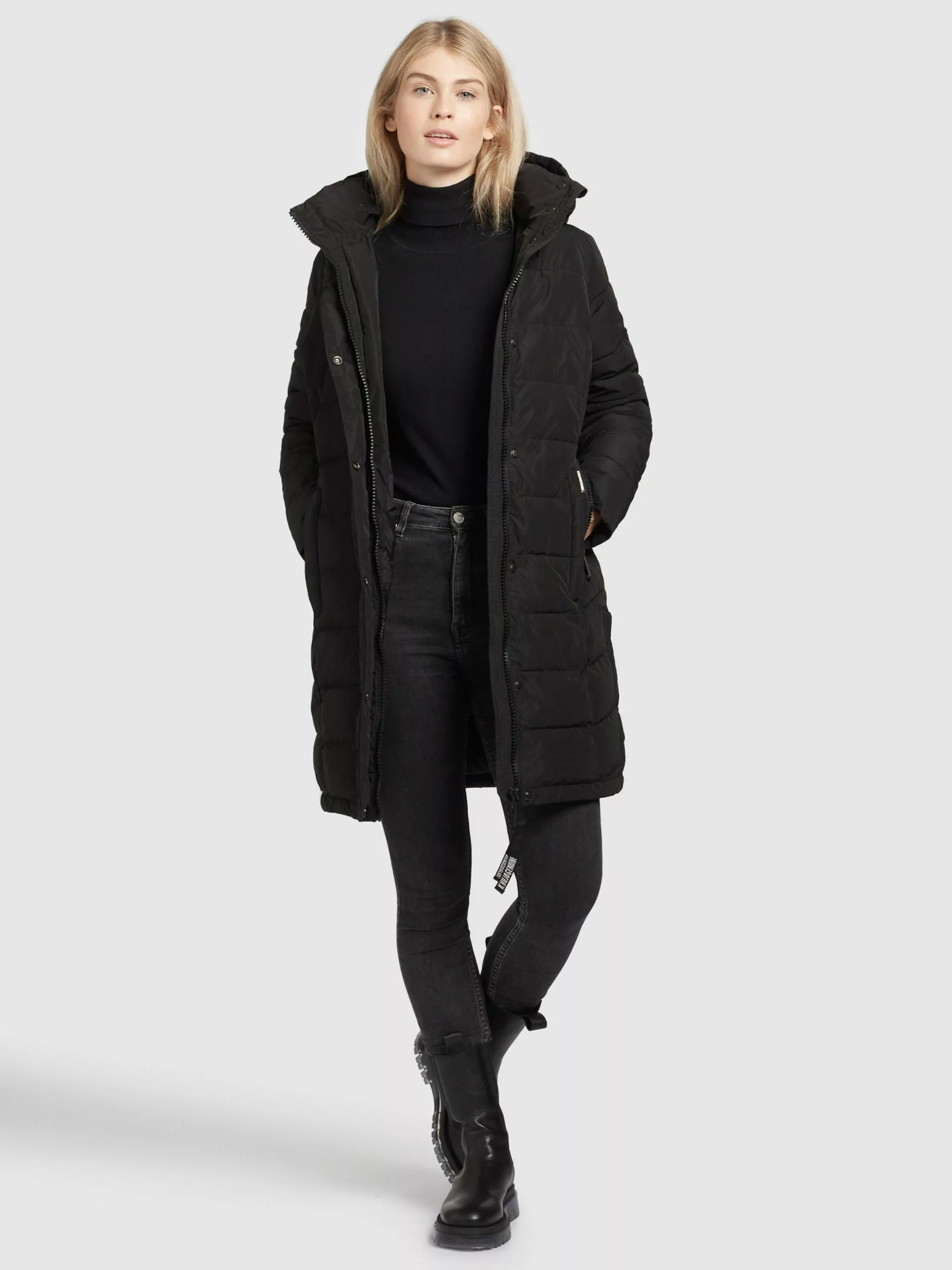Khujo Manteaux Dhiver Manteau D’hiver Delinas Femme Noir 8 Khujo Manteaux Dhiver Manteau D’hiver Delinas Femme Noir – Image 6