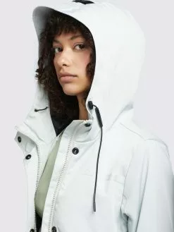 Khujo Manteaux De Mi-saison Manteau Mi-saison Jomana Femme Bleu Pastel -Magasin D'usine Khujo bdb976322d0eb957c320538940d7f7b7