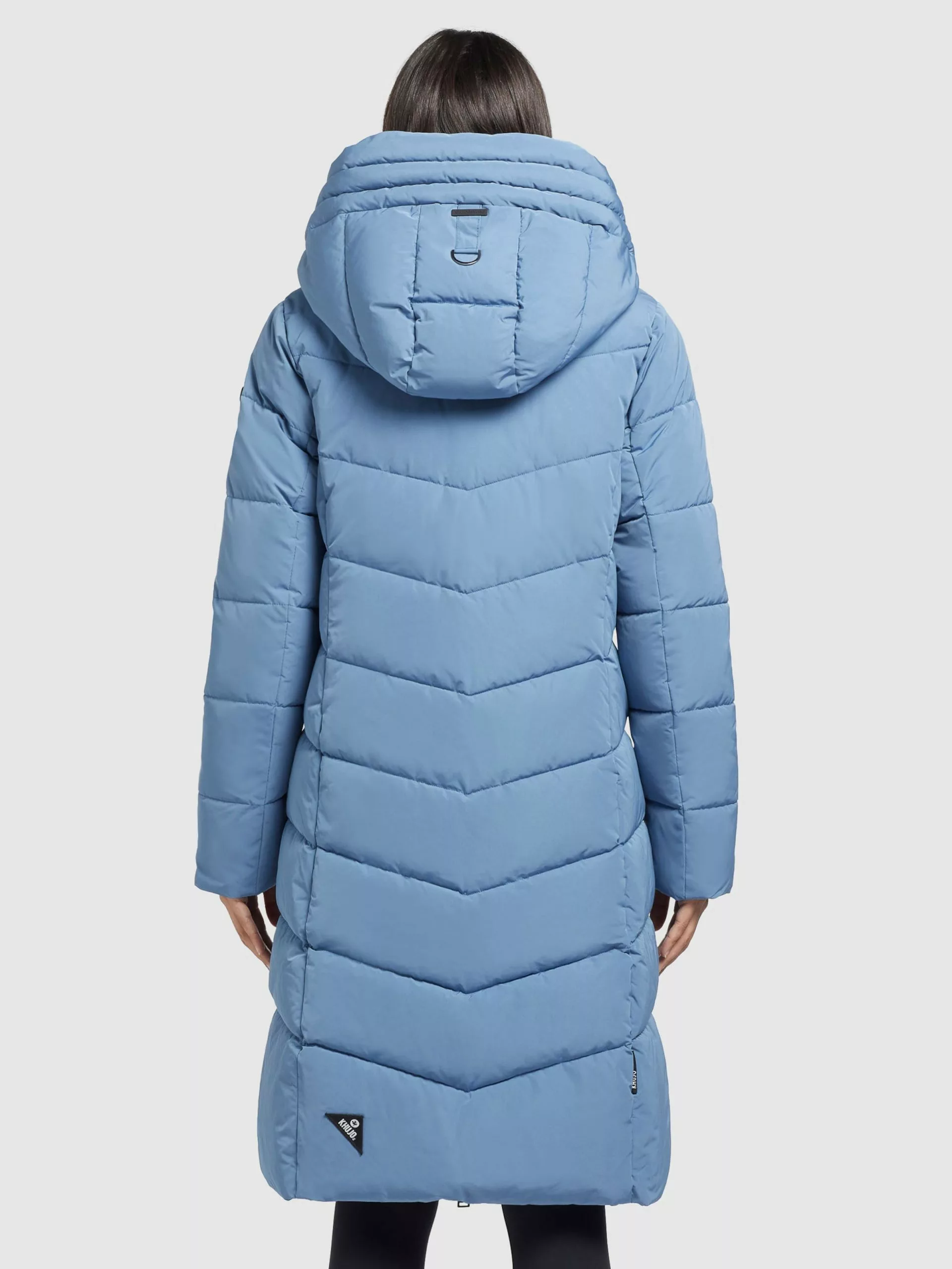 Khujo Manteaux Dhiver Manteau D’hiver Ayleena Femme Bleu Clair 6 Khujo Manteaux Dhiver Manteau D’hiver Ayleena Femme Bleu Clair – Image 4