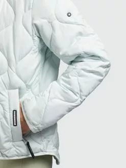 Khujo Vestes De Mi-saison Veste Mi-saison Alma Femme Vert Clair -Magasin D'usine Khujo be04029a597cd3b1fd41622c2adecb9c