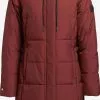 Khujo Manteaux Dhiver Manteau D’hiver Cliv Femme Rouge Rouille