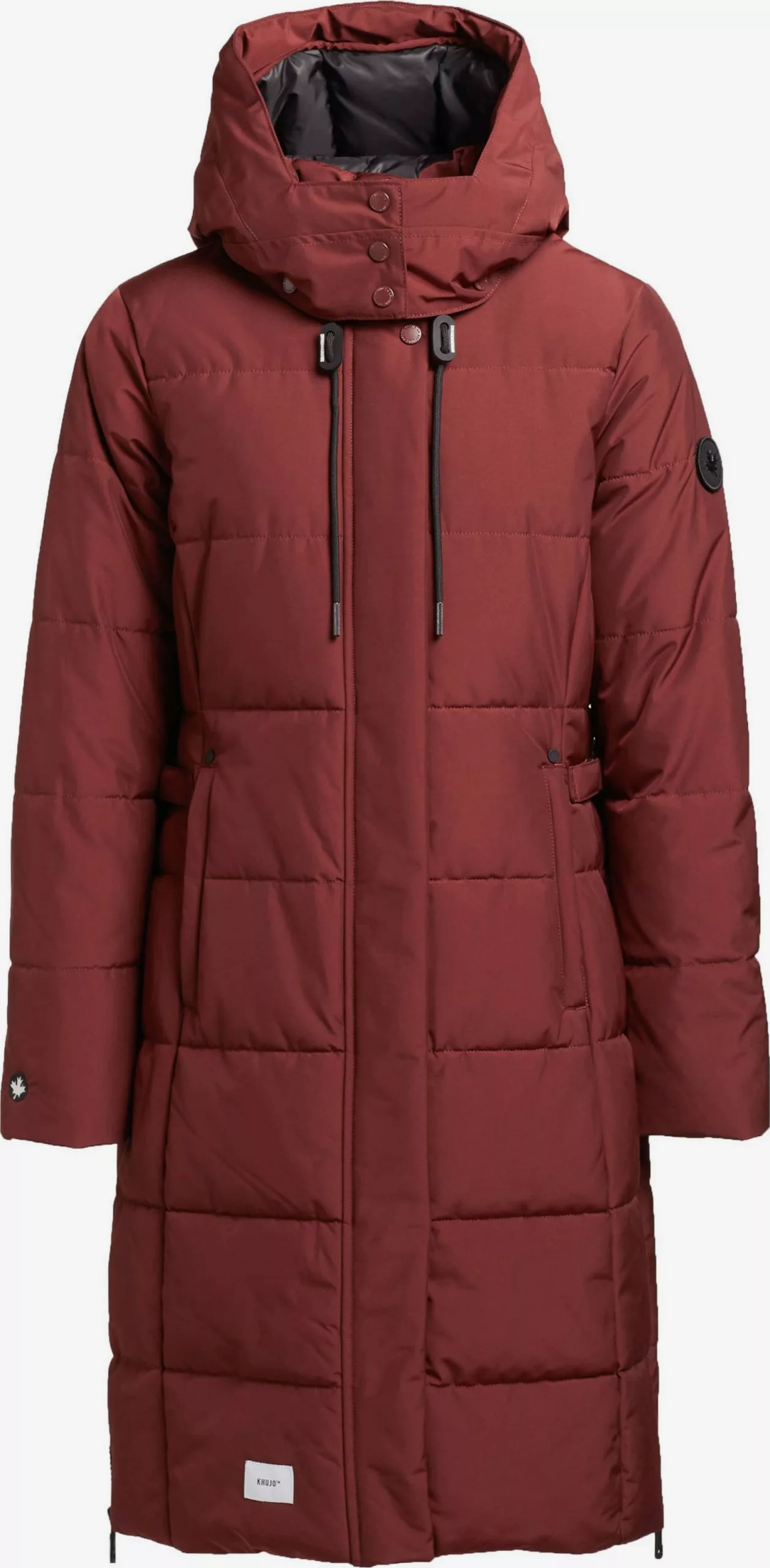 Khujo Manteaux Dhiver Manteau D’hiver Cliv Femme Rouge Rouille 3 Khujo Manteaux Dhiver Manteau D’hiver Cliv Femme Rouge Rouille