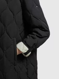 Khujo Manteaux De Mi-saison Manteau Mi-saison SIRA Femme Noir -Magasin D'usine Khujo c0024e74edcc53a88189bb5ed96a80fd