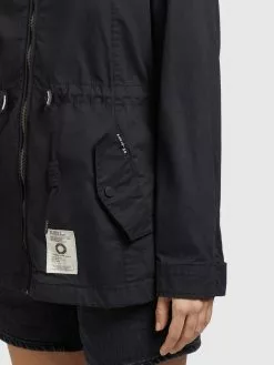 Khujo Vestes De Mi-saison Veste Mi-saison SESIA Femme Noir -Magasin D'usine Khujo c068ba090e198c603acfa0bf284a0c6a