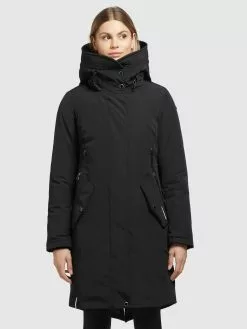 Khujo Manteaux Dhiver Manteau D’hiver Charlyn 3 Femme Noir -Magasin D'usine Khujo c202e8beec9ec41a00c87b94bfdd3ad2