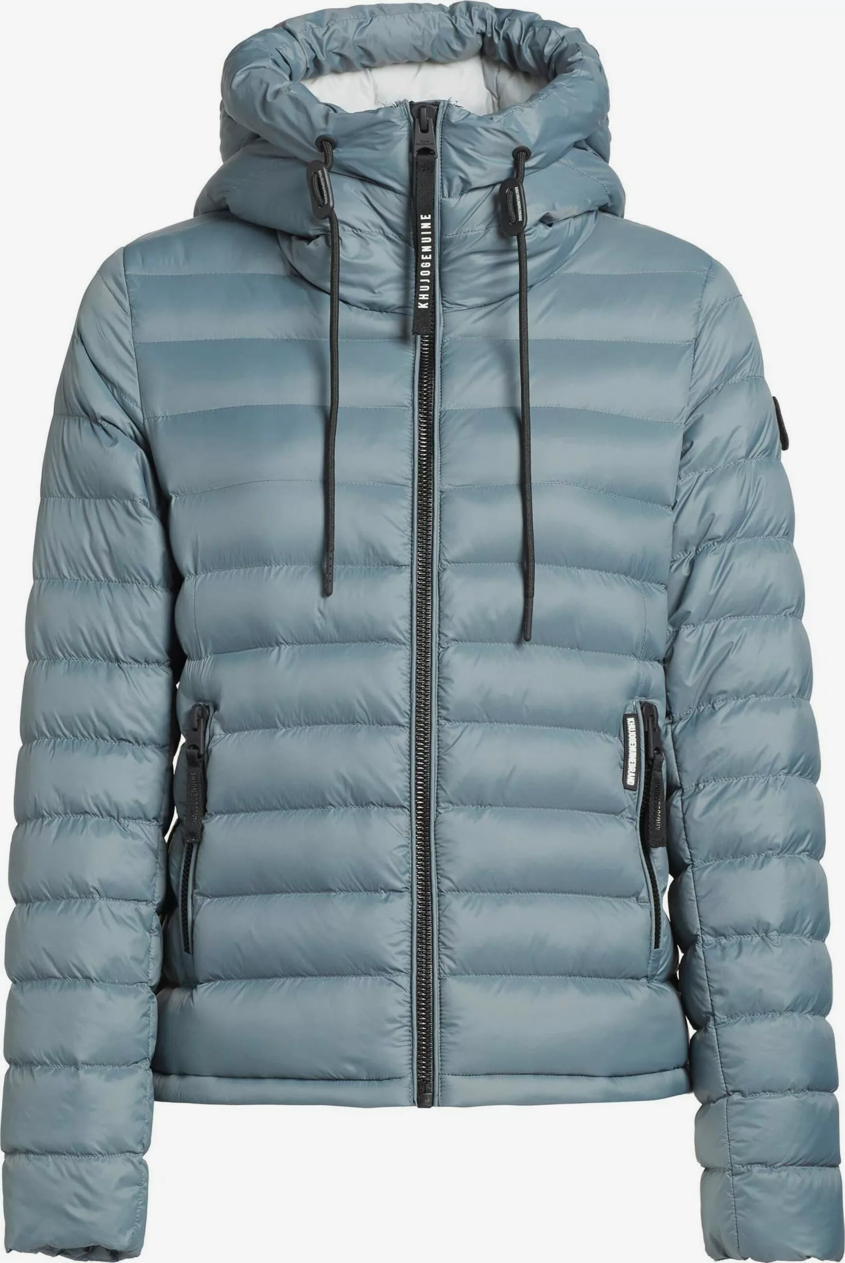 Khujo Vestes De Mi-saison Veste Mi-saison Lovina Femme Bleu-gris 3 Khujo Vestes De Mi-saison Veste Mi-saison Lovina Femme Bleu-gris