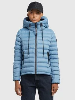 Khujo Vestes Dhiver Veste D’hiver Lovina 3 Femme Bleu Clair -Magasin D'usine Khujo c44887b58fca5e8ac42b26dd7a6b5807