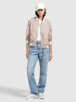 Khujo Vestes De Mi-saison Veste Mi-saison STENCE Femme Rose -Magasin D'usine Khujo c588fe5f08ff64b4613321cf45996931