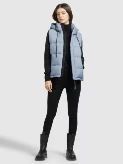 Khujo Vestes Sans Manches Gilet Eden Femme Bleu Clair 12 Khujo Vestes Sans Manches Gilet Eden Femme Bleu Clair -Magasin D'usine Khujo c5ab84b23b190d2bdd4500abcb9f3e13