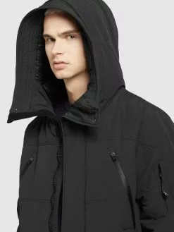 Khujo Vestes Dhiver Veste D’hiver Cloyd Homme Noir -Magasin D'usine Khujo c6038460eee1ca0c88a52e4cd7693479