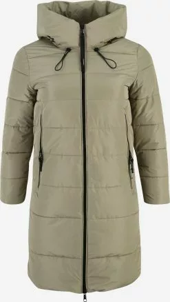 Khujo Manteaux Dhiver Manteau D’hiver Jilias 3 Femme Olive