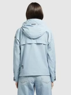 Khujo Vestes De Mi-saison Veste Mi-saison BLAIR Femme Bleu Clair -Magasin D'usine Khujo c6310b1e08835f0a5aef2fe81812f1e1