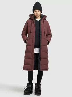 Khujo Manteaux Dhiver Manteau D’hiver Rugg Femme Rouge Carmin -Magasin D'usine Khujo c6da29c5b4c3c341faa3c5f87253d8ee