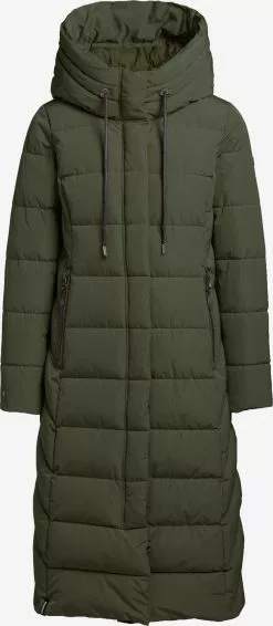 Khujo Manteaux Dhiver Manteau D’hiver Gamber Femme Vert Foncé