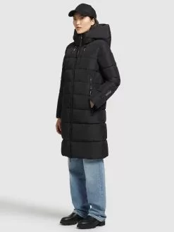 Khujo Manteaux Dhiver Manteau D’hiver Jilias Femme Noir -Magasin D'usine Khujo c761e782b0510b3486e5723b9a9fb58b